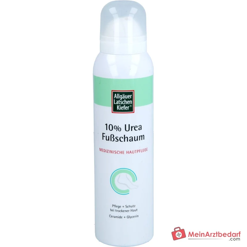 Allgäuer Latschenkiefer 10% Urea Fußschaum, 150 ml