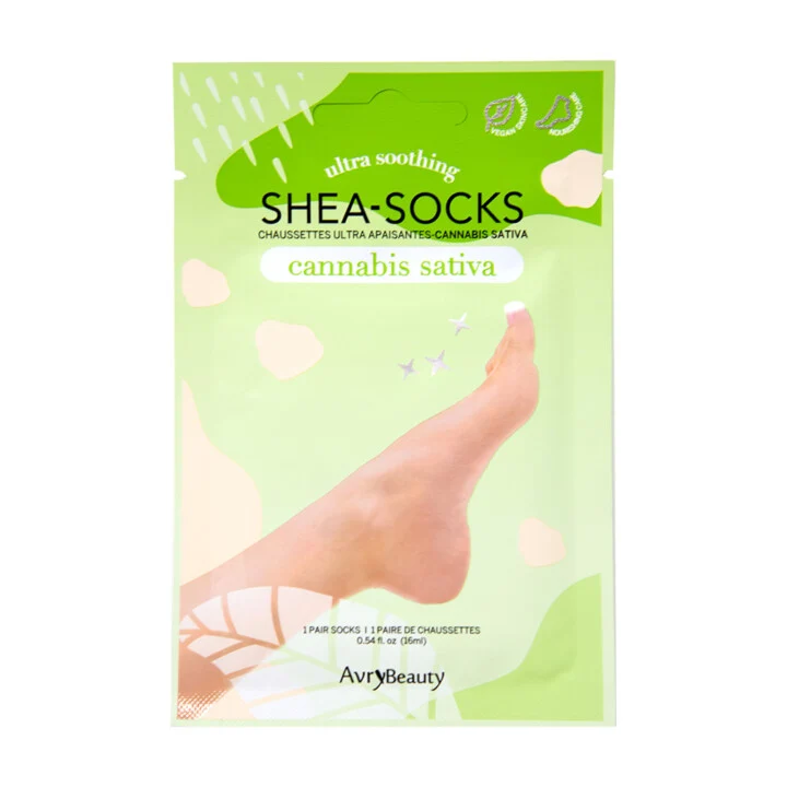 AvryBeauty Ultra Soothing SHEA-SOCKS – Hanfsamenöl