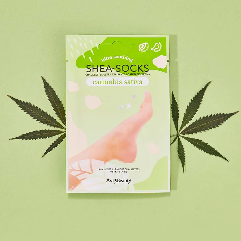 AvryBeauty Ultra Soothing SHEA-SOCKS – Hanfsamenöl