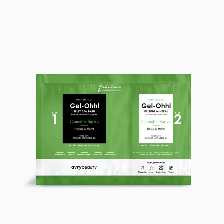 AvryBeauty Gel-Ohh! Jelly Spa Bath - Hanfsamenöl