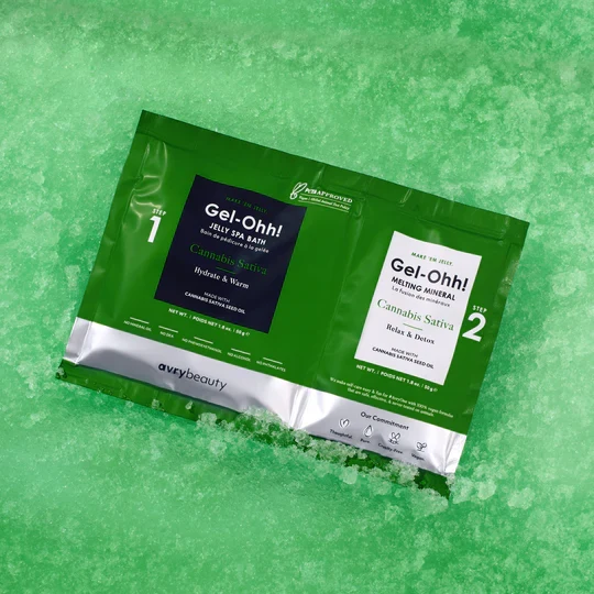 AvryBeauty Gel-Ohh! Jelly Spa Bath - Hanfsamenöl