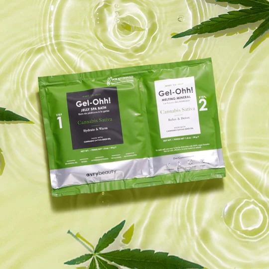 AvryBeauty Gel-Ohh! Jelly Spa Bath - Hanfsamenöl