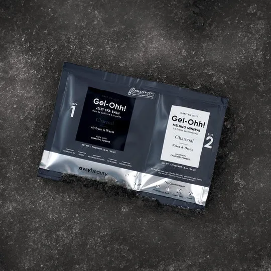 AvryBeauty Gel-Ohh! Jelly Spa Bath - Charcoal
