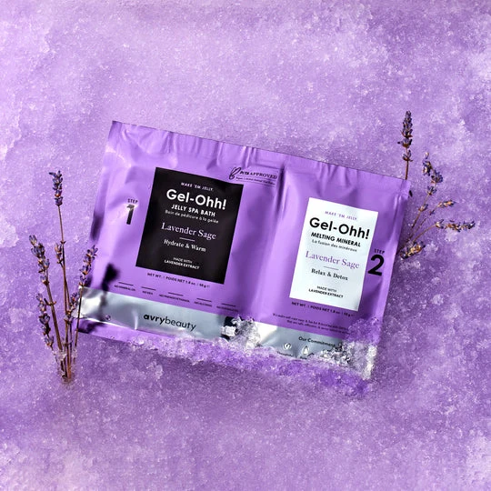 AvryBeauty Gel-Ohh! Jelly Spa Bath - Lavender Sage