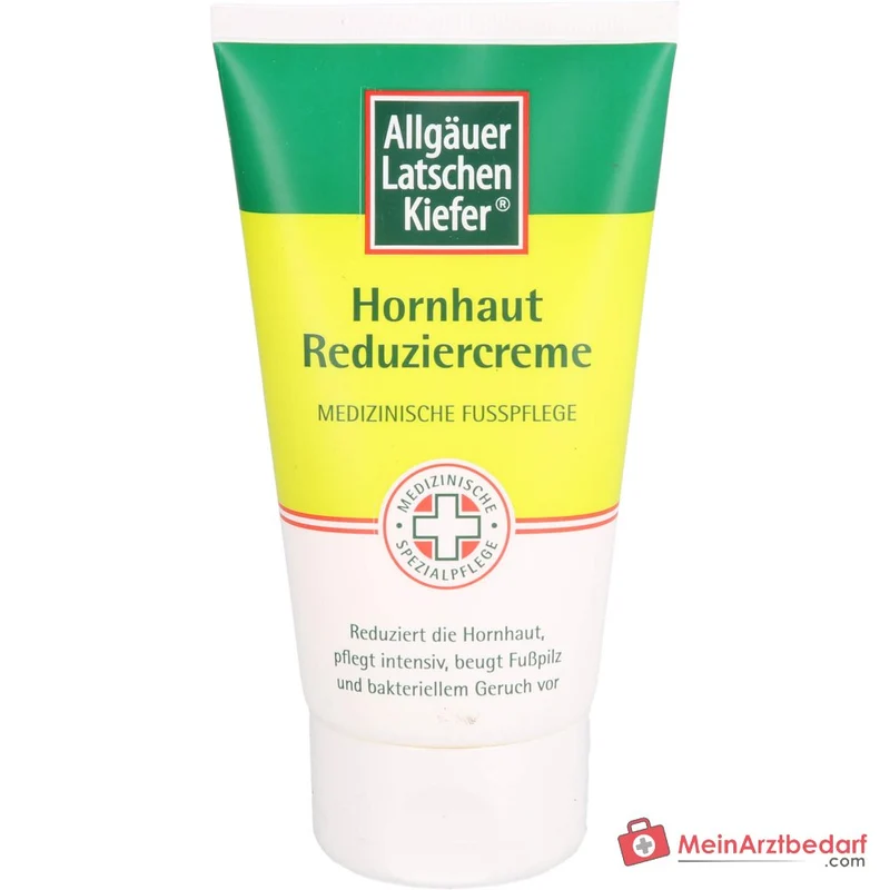 Allgäuer Latschenkiefer Hornhaut Reduziercreme Fruchtsäuren / Latschenkiefernöl / Panthenol / Shea Butter Creme, 150 ml