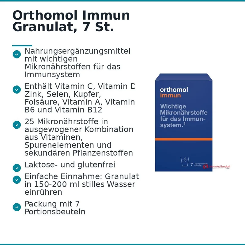 Orthomol Immun Granulat, 7 St.