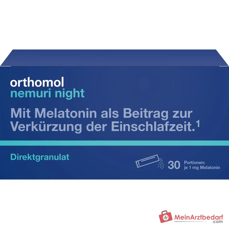 Orthomol Nemuri night Direktgranulat, 30 Beutel