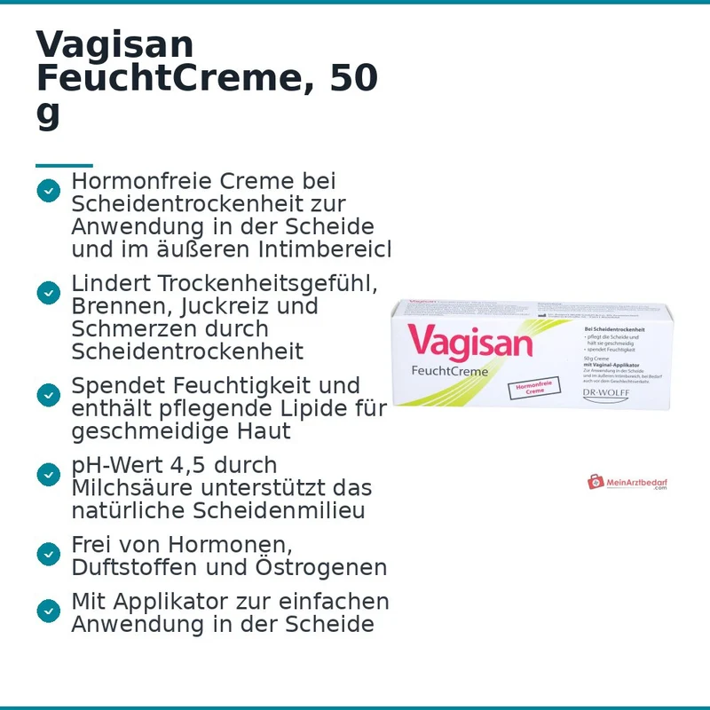 Vagisan FeuchtCreme, 50 g