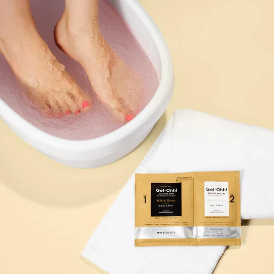 AvryBeauty Gel-Ohh! Jelly Spa Bath - Milk & Honey