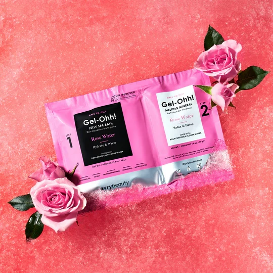 AvryBeauty Gel-Ohh! Jelly Spa Bath - Rose Water