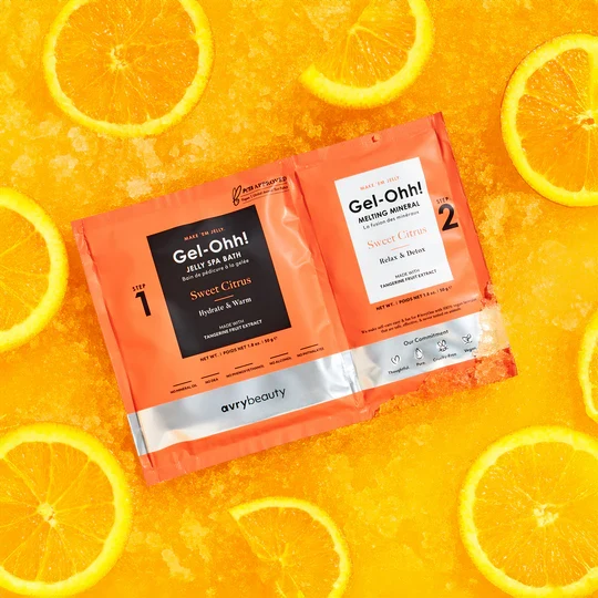AvryBeauty Gel-Ohh! Jelly Spa Bath - Sweet Citrus