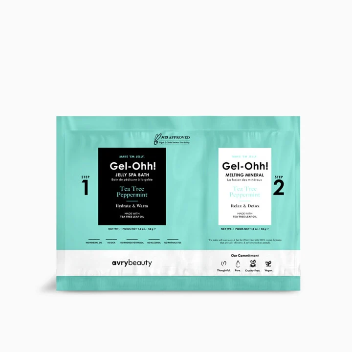 AvryBeauty Gel-Ohh! Jelly Spa Bath - Tea Tree Peppermint