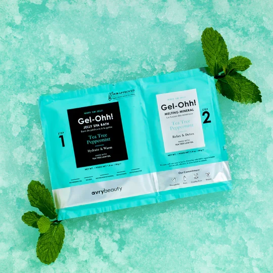 AvryBeauty Gel-Ohh! Jelly Spa Bath - Tea Tree Peppermint