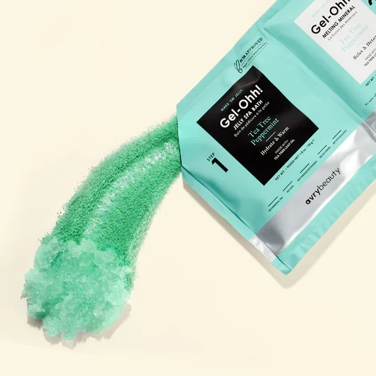 AvryBeauty Gel-Ohh! Jelly Spa Bath - Tea Tree Peppermint