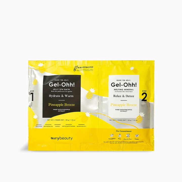 AvryBeauty Gel-Ohh! Jelly Spa Bath - Pineapple Breeze