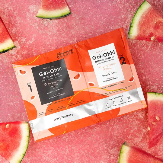 AvryBeauty Gel-Ohh! Jelly Spa Bath - Watermelon Sugar