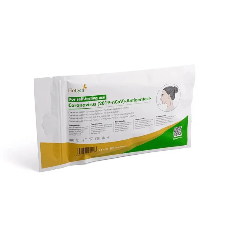Hotgen Sars-CoV-2 Antigen Laien Schnelltest CE0123 | Packung (1 Test)