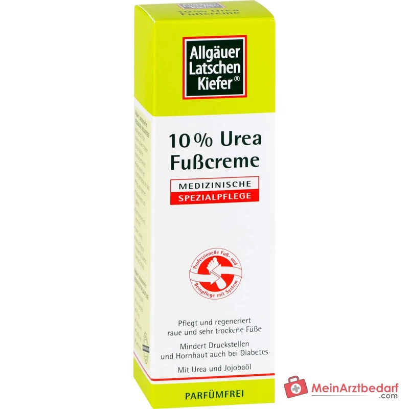 Allgäuer Latschenkiefer 10% Urea Fußcreme, 100 ml