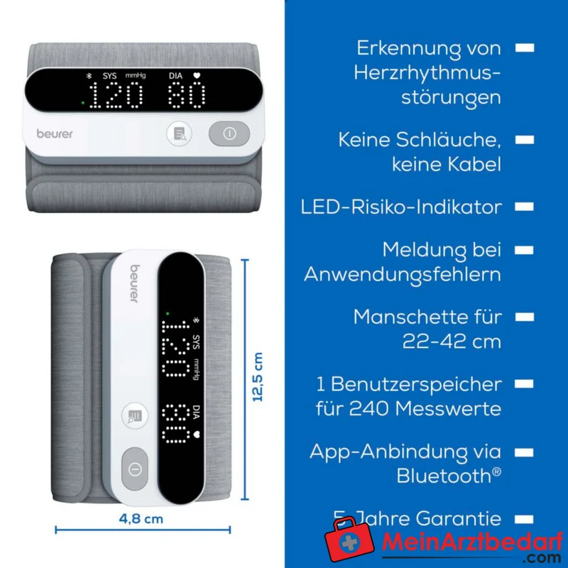 Beurer BM 59 Oberarm-Blutdruckmessgerät