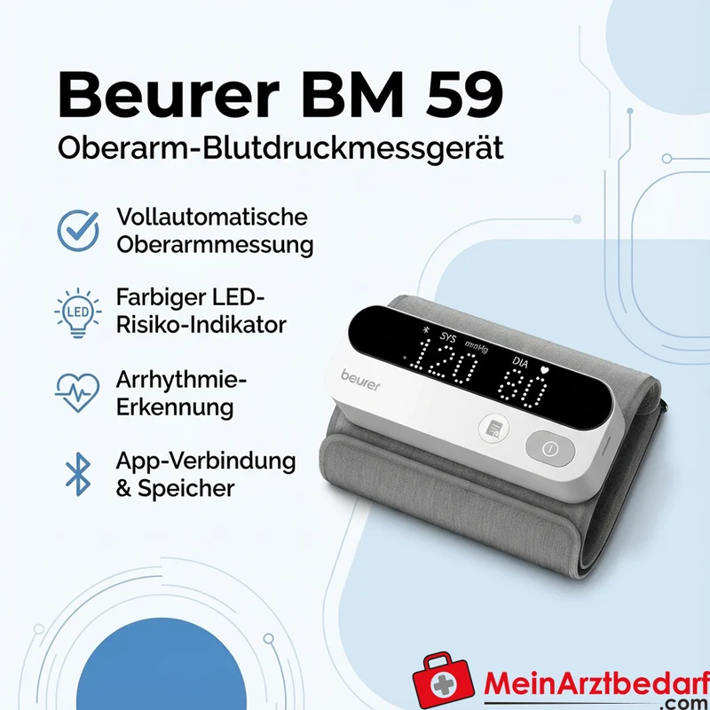 Beurer BM 59 Oberarm-Blutdruckmessgerät