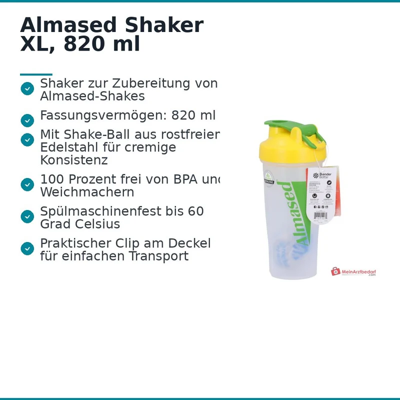 Almased Shaker XL Shaker-Behaeltnis, 820 ml