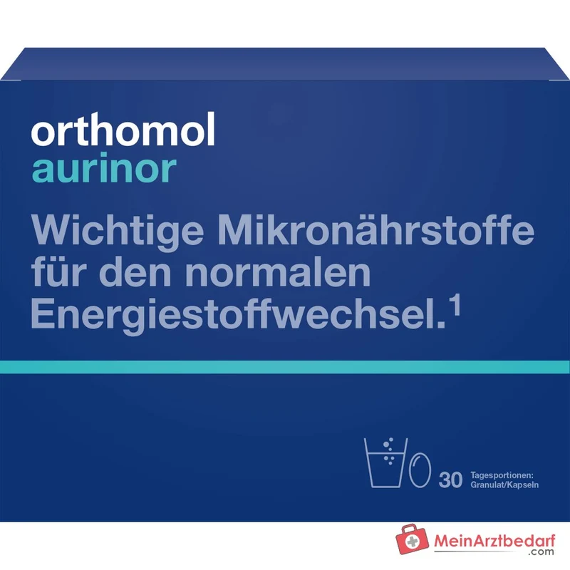 Orthomol Aurinor Granulat und Kapseln, 30 Portionen