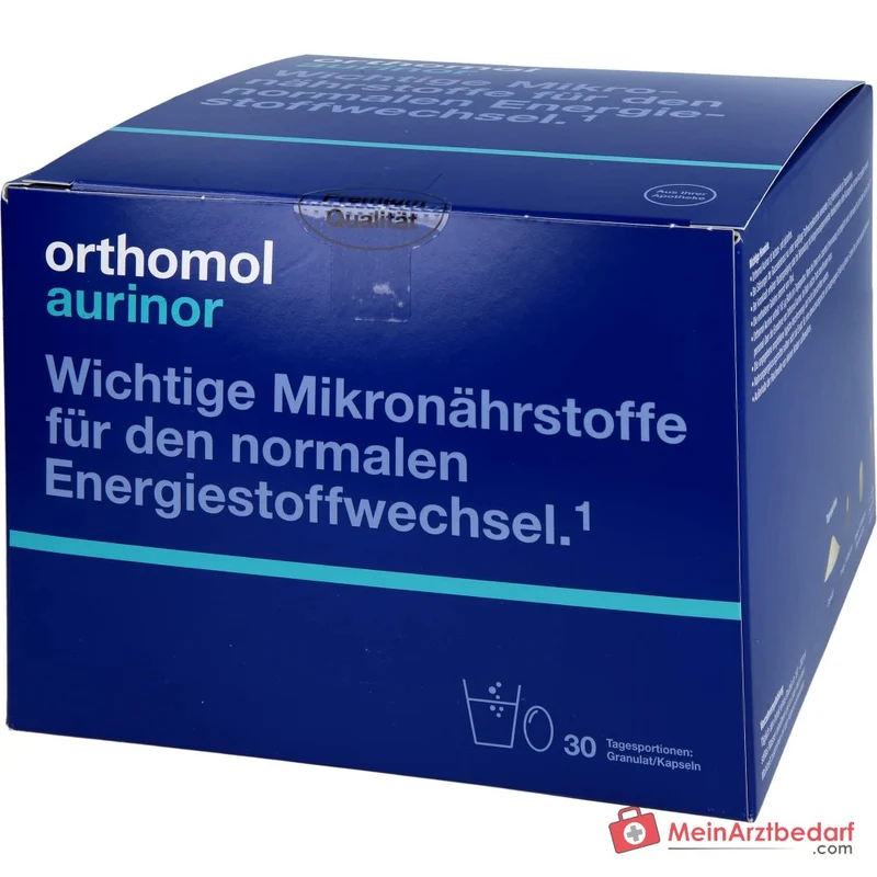 Orthomol Aurinor Granulat und Kapseln, 30 Portionen