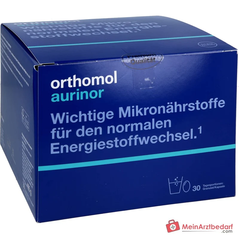 Orthomol Aurinor Granulat und Kapseln, 30 Portionen