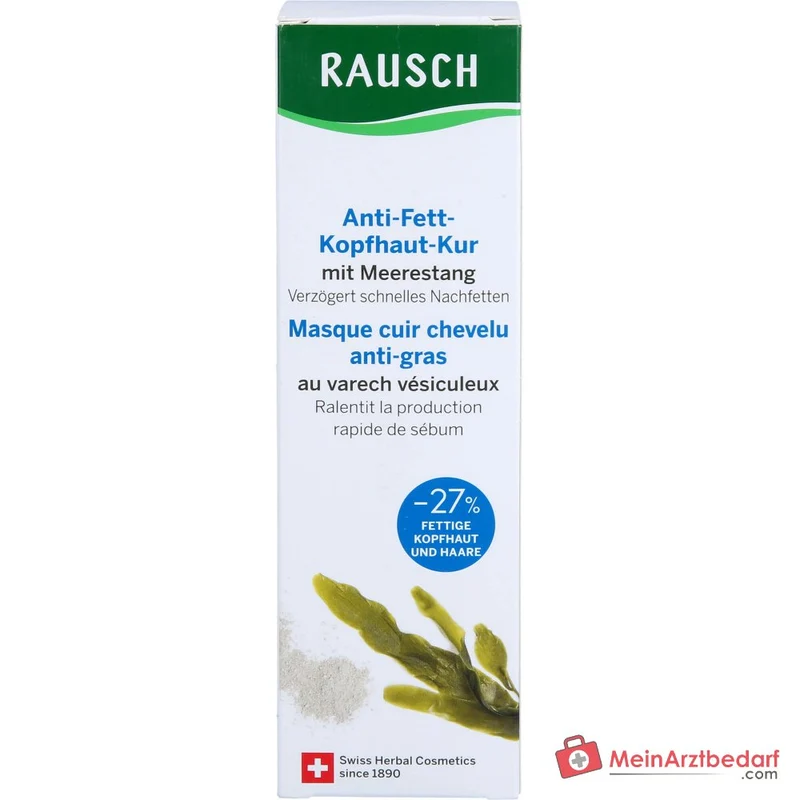 Rausch Anti-Fett-Kopfhaut-Kur mit Meerestang, 100 ml