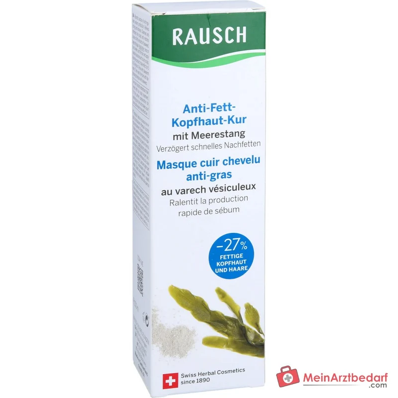 Rausch Anti-Fett-Kopfhaut-Kur mit Meerestang, 100 ml