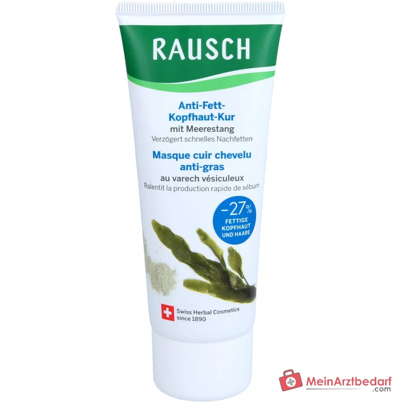 Rausch Anti-Fett-Kopfhaut-Kur mit Meerestang, 100 ml