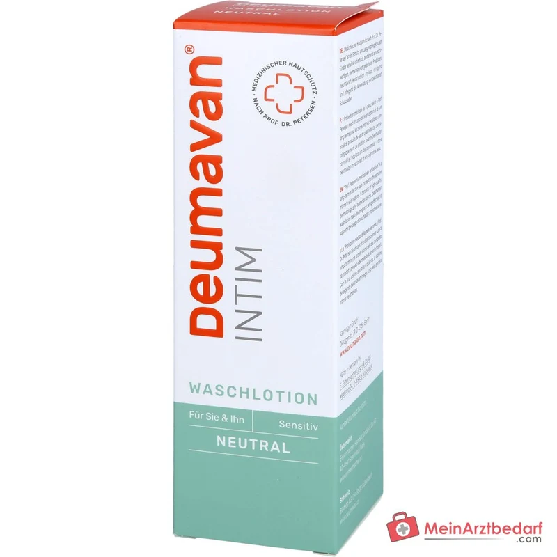 Deumavan Waschlotion Neutral Vitamin E / Milchsäure Intimwaschlotion, 200 ml