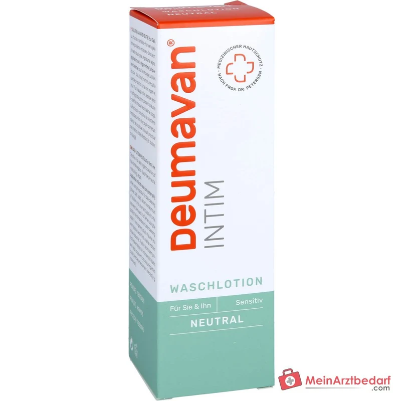 Deumavan Waschlotion Neutral Vitamin E / Milchsäure Intimwaschlotion, 200 ml