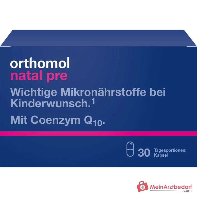 Orthomol Natal pre Kapseln, 30 St.