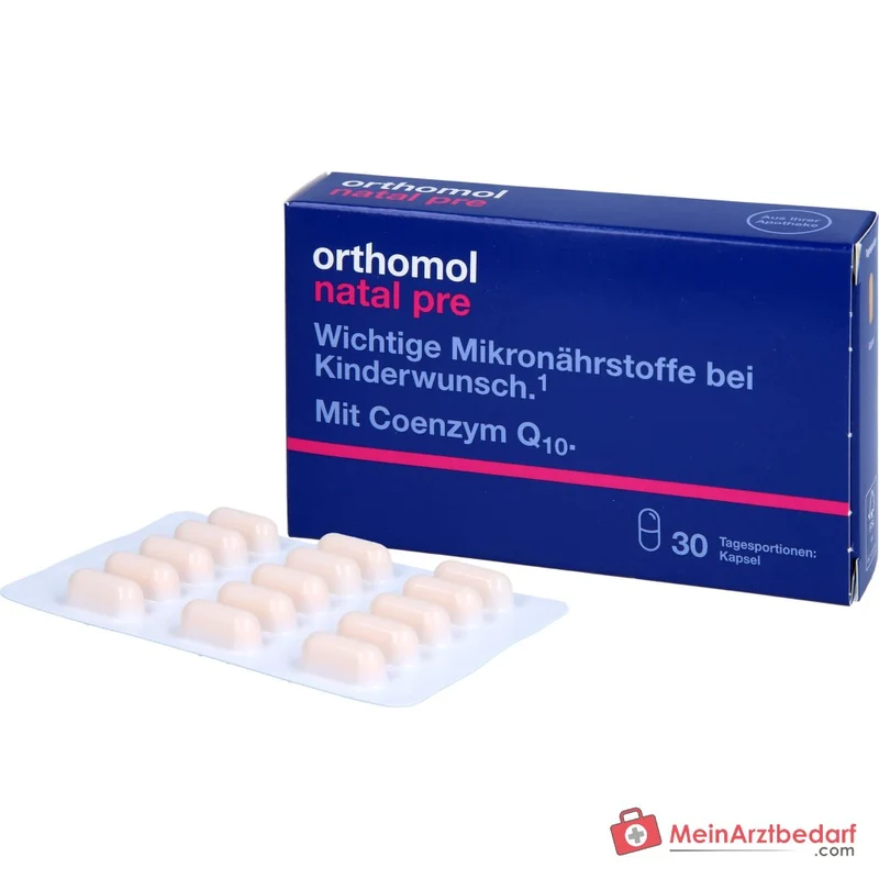 Orthomol Natal pre Kapseln, 30 St.