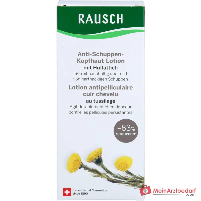 Rausch Anti-Schuppen-Kopfhaut-Lotion mit Huflattich, 200 ml