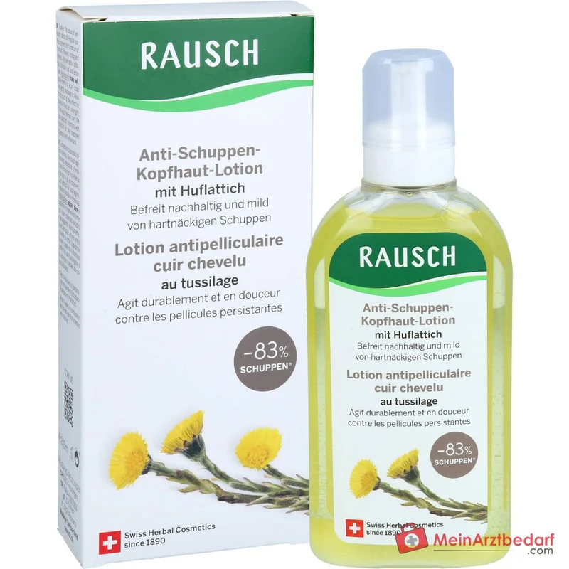 Rausch Anti-Schuppen-Kopfhaut-Lotion mit Huflattich, 200 ml