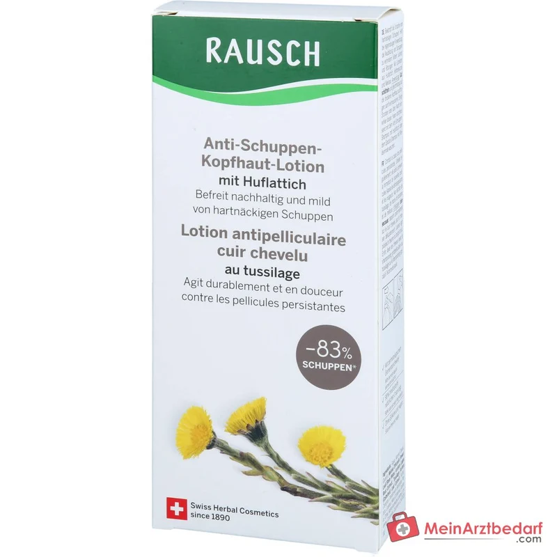 Rausch Anti-Schuppen-Kopfhaut-Lotion mit Huflattich, 200 ml