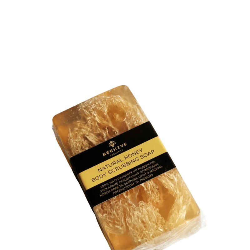 Beehive Cosmetics Natural Honey Body Scub Soap 100gr