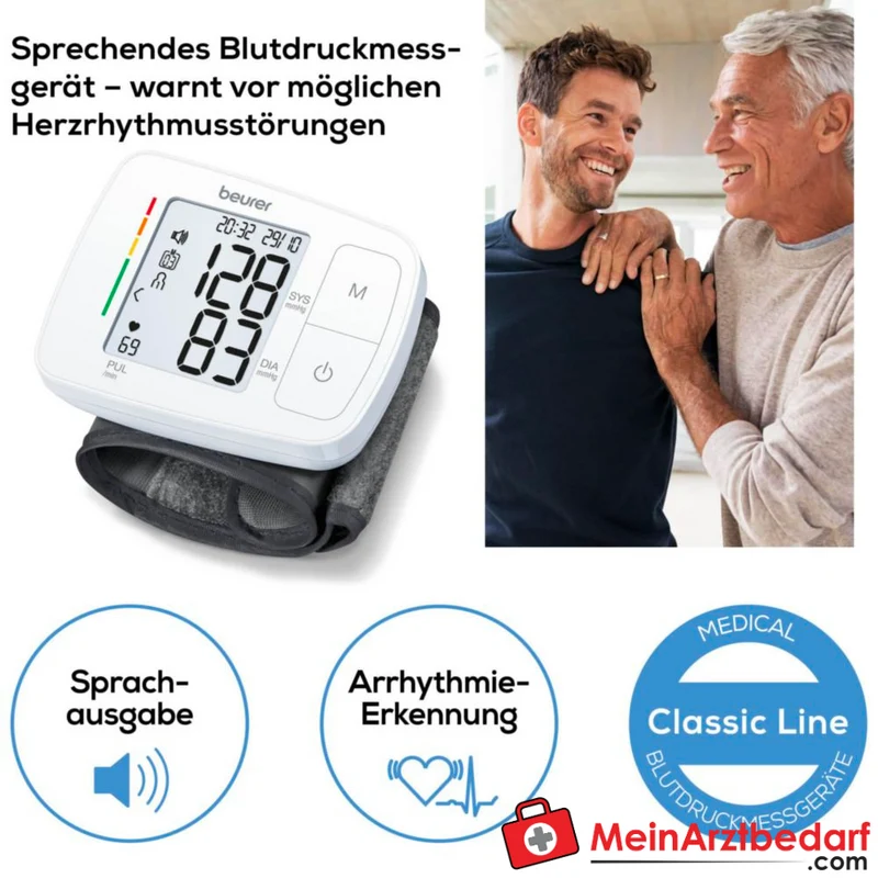 Beurer BC 21 Handgelenk-Blutdruckmessgerät