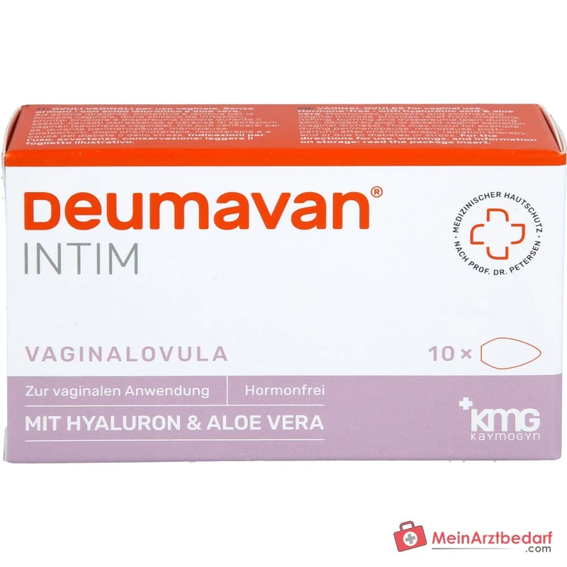 Deumavan Intim Vaginalovula Hyaluronsaeure / Aloe Vera Ovula, 10 St.