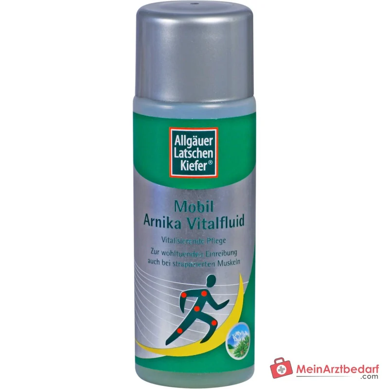 Allgäuer Latschenkiefer Arnika Vital Fluid Arnikaextrakt / Latschenkiefernöl / Menthol / Campher Körperpflege, 100 ml