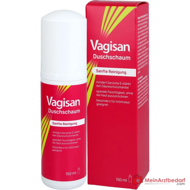 Vagisan Duschschaum mit Milchsäure, 150 ml