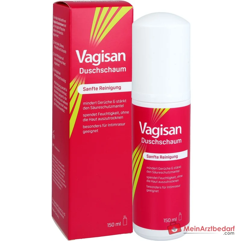 Vagisan Duschschaum mit Milchsäure, 150 ml