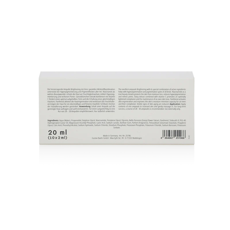 BAEHR beauty concept Ampulle Brightening 10 x 2 ml