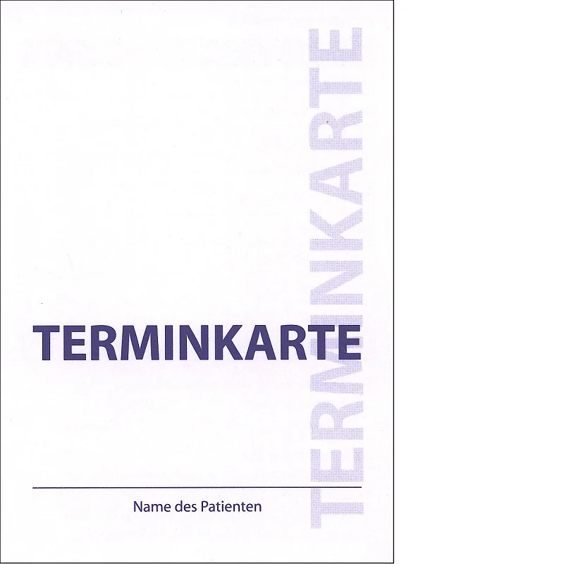 Terminkarten DIN A7