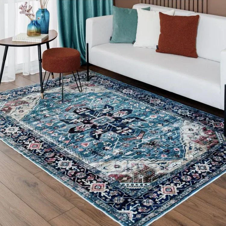 Abstract Wave Design Teppich für Zuhause