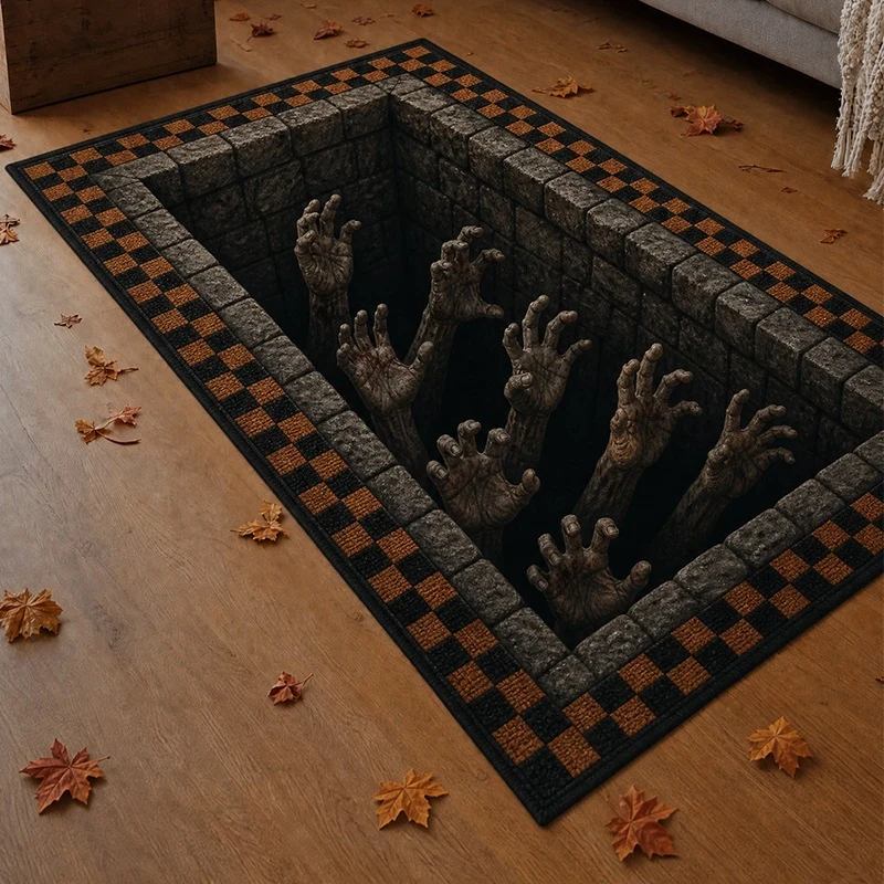 3D Schlangen Design Teppich für Wohnkultur