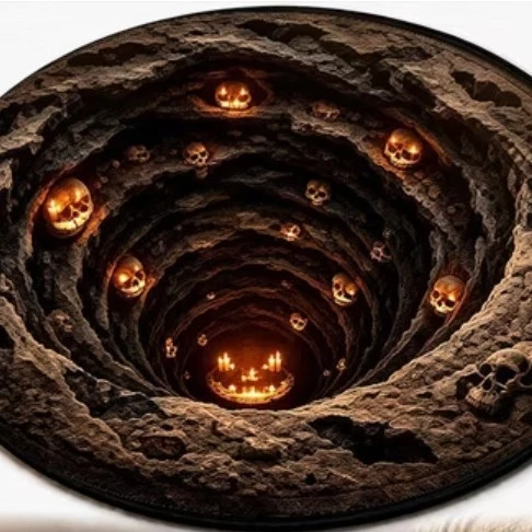 3D-Augen-Themen-Teppich für Wohnkultur
