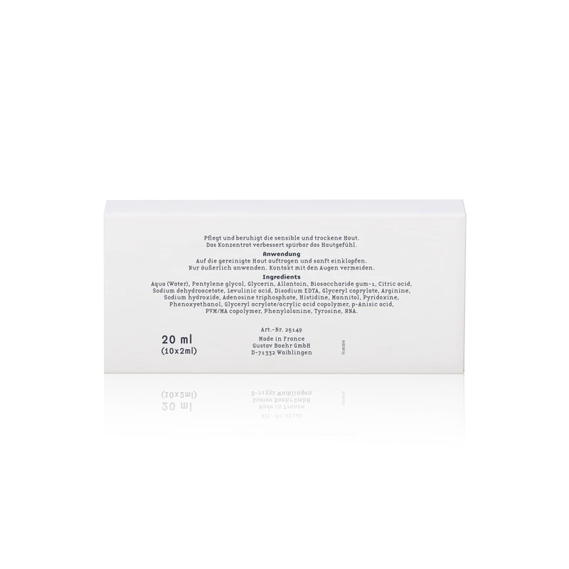 BAEHR beauty concept Ampulle Trockene und Sensible Haut 10 x 2 ml